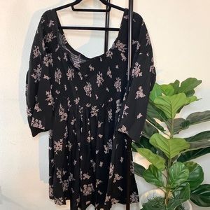 Torrid off the shoulder flower print dress